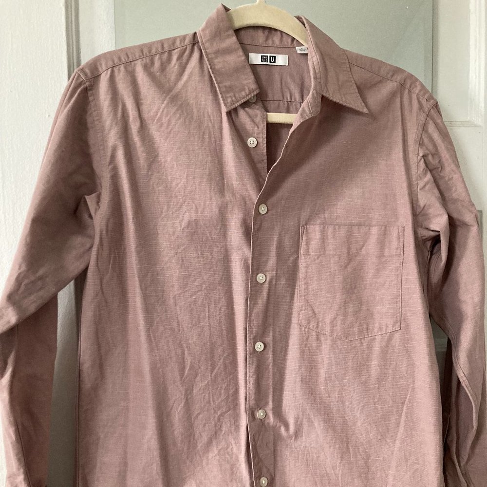 Uniqlo U Dust Pink Shirt